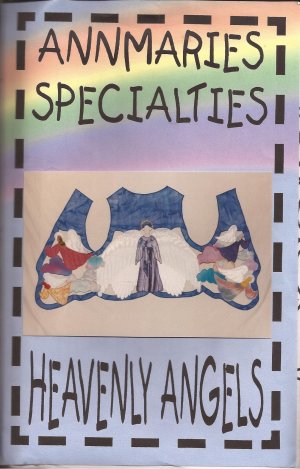 Heavenly Angels Vest Appliques Pattern Size Small 8-10 Medium 12-14 Large 16-18 UNCUT