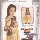 McCalls  2378 (1999) Childs Girls Dress Jackets Appliques Pattern Size 6 7 8 UNCUT