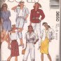 McCalls 3650 (1988) Shirt Top Skirt Pants Shorts Capris Pattern Size 8 10 12