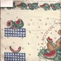 Daisy Kingdom No-Sew Appliques Bear Watermelon Pattern 100% Cotton Fabric
