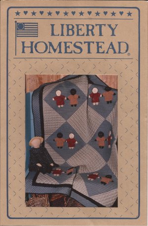 Liberty Homestead Small Quilt Design Pattern Friends Doll Girls LH04