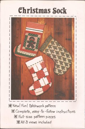 Christmas stocking quilt pattern | Quilting my way through life!