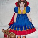 Snow White Deer Fawn Screen Print Stuff Doll Moveable Arms Legs 16-18"