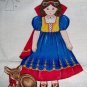 Snow White Deer Fawn Screen Print Stuff Doll Moveable Arms Legs 16-18"