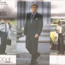 Vogue 2836 Mens Lined Suit Jacket Pants Pattern Size 38 40 42 UNCUT