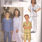 Butterick 3644 (2002) Boys Girls Childs Nightgown Top Shorts Pants Pattern Size 12 14 16 UNCUT