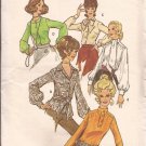 Butterick 5871 Vintage Classic Blouse Shirt Top Neckline Variations Pattern Size 10 UNCUT