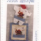 Alice & Her Mother Noah Iron-On Applique Pattern 9610 UNCUT
