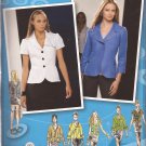Simplicity Project Runway 2728 (2008) Jacket Collar Sleeve Variations Pattern Size 4 6 8 10 12 UNCUT