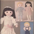 Butterick 3583 Vintage Boy Girl Doll Clothes Pattern UNCUT