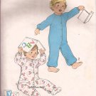 Simplicity 8693 (1978) Vintage Toddler Onesie Sleeper Pattern Size 1 UNCUT
