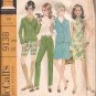 McCalls 9138 (1968) Vintage Dress Blouse Skirt Jacket Pants Shorts Pattern Size 16