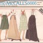 McCalls 5666 (1977) Vintage Back Zip Skirt Welt Side Seam Pockets Pattern Size 16 UNCUT