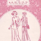 Patterns Pacifica 1016 Vintage Tunic Top Wide Leg Pants Pattern Size 6 8 10 12 14 16 UNCUT
