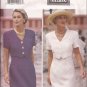 Butterick 3481 (1994) Short Sleeve Dress Mock Jacket Overlay Pattern Size 18 20 22 UNCUT