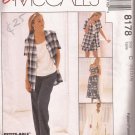 McCalls 8178 (1996) Dress Top Jacket Pants Shorts Pattern Size 10 12 14 UNCUT