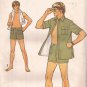 Simplicity 8992 (1979) Vintage Shorts Shirt Jacket  Safari Pockets Pattern Size 42 Waist 36" UNCUT