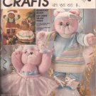 McCalls 2818 (1986) Stuffed Bear Doll Clothes Ballet Aerobic Dress Pants Shoes Hat Pattern UNCUT