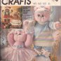 McCalls 2818 (1986) Stuffed Bear Doll Clothes Ballet Aerobic Dress Pants Shoes Hat Pattern UNCUT