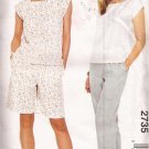 McCalls 2735 (2000) Easy Pull-on Pants Shorts Pullover Top Pattern Size 16 18 20 22 UNCUT