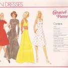 Creative Patterns C1 (1976) Vintage Halter Sundress Pattern UNCUT