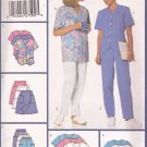 Butterick 5560 (2001) Uniform Scrubs Pants Top Dress Skort Pattern Size 8 10 12 14 16 18 UNCUT