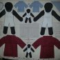 African American Samantha Polly Stuffed Doll Fabric Panel