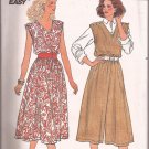 Butterick 3281 (1995) Dress Jumpsuit Elastic Waist Pattern Size 14 16 18 UNCUT
