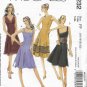 McCalls 5232 (2006) Laura Ashley Misses Petite Lined Dress Pattern Size 16 18 20 22 UNCUT