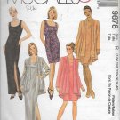 McCalls 9678 (1998) Sleeveless Dress Jacket Pattern Plus Size 18W 20W 22W 36 38 40 UNCUT