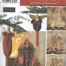 Simplicity 8925 (1999) Christmas Holiday Angel Collection Tree Topper Ornament Pattern UNCUT