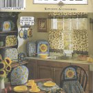 Simplicity 8693 (1999) Kitchen Curtain Apron Potholder Appliance Cover Placemat Etc Pattern UNCUT