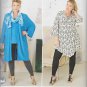 Simplicity 8097 (2016) Leggings Kimono Top Tunic Jacket Pattern Plus Size 18W 20W 22W 24W UNCUT