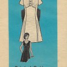 Vintage Printed Pattern Mail Order 9396 Dress Size 12 CUT