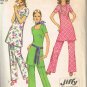 Simplicity 9363 (1971) Vintage Tunic Elastic Waist Pants Patern Size 14 UNCUT