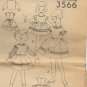 Simplicity Priner 3566 (1960s) Vintage Child Girls Dress Blouse Top Jumper Pattern Size 2 UNCUT