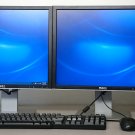 Dell Optiplex 780 Desktop Windows 7 Dual Core 3.1 GHz 4GB 250GB 19" Dual Monitor