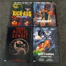 Bundle of 4 Super Hero Fantasy DVD Movies Used with Box - Lot A