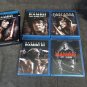 Bundle of 4 Rambo Series Blu-Ray DVD Movies Used with Box