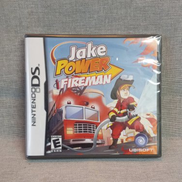 Nintendo DS Game Jake Power Fireman New