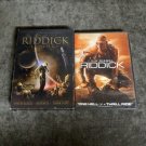 Collection of 4 Riddick DVD Movies Used