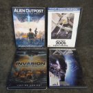 Alien Space Sci-Fi DVD Movies AVP, Space Odyssey etc Lot of 4