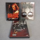 Music Concert DVDs ACDC and Others Used Lot of 3