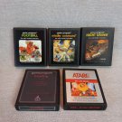 Atari Game Cartridges Loose Used Lot of 5 (Lot A)