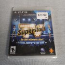 PS3 Game (Sony PlayStation 3) Superstars - Be the Ultimate Star New Sealed PS3 Game (Sony PlayStation 3) Superstars - Be the Ultimate Star New Sealed