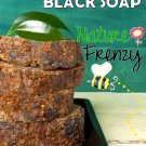 6oz RAW/UNFILTERED African Black Soap//Handmade in Ghana