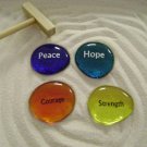 Lot of 4 Inspiration Stones