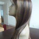 18 inch Indian Remy Lace Front Wig Silky Straight