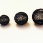 Mesh Ball Bead Black 14 PCS