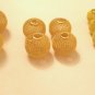 Mesh Ball Beads Gold 14 PCS set